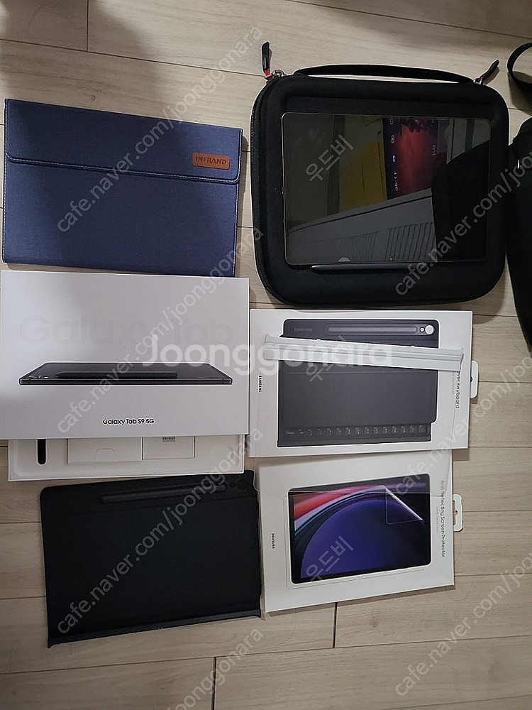 갤럭시탭S9 5g 256g + (정품)키보드케이스, A...--0