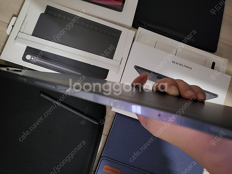 갤럭시탭S9 5g 256g + (정품)키보드케이스, A...--2