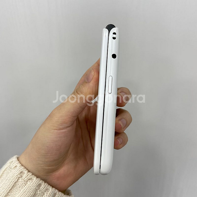 53998 S급. 스타일 폴더폰 화이트 공기계 팝니다 ...--5