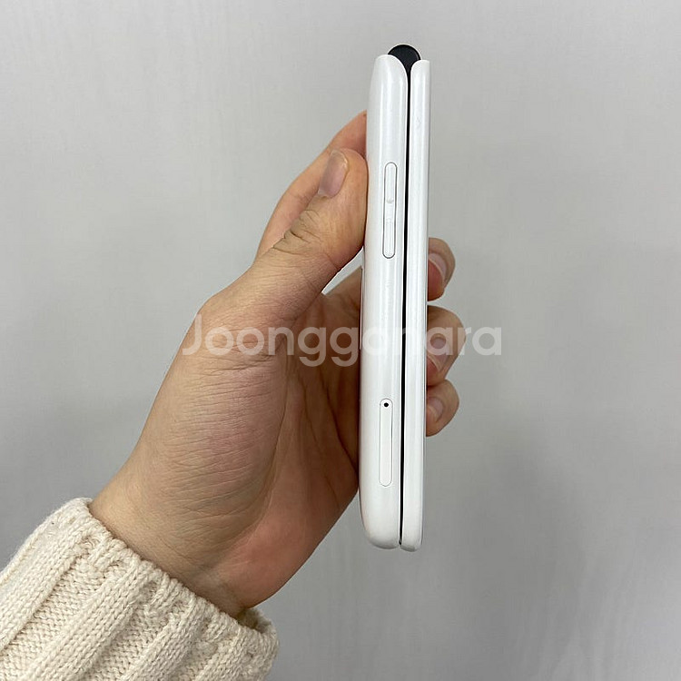 53998 S급. 스타일 폴더폰 화이트 공기계 팝니다 ...--6