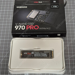 삼성970 PRO 1TB MZ-V7P1T0BW NVME M.2 SSD 국내정품 팝니다.