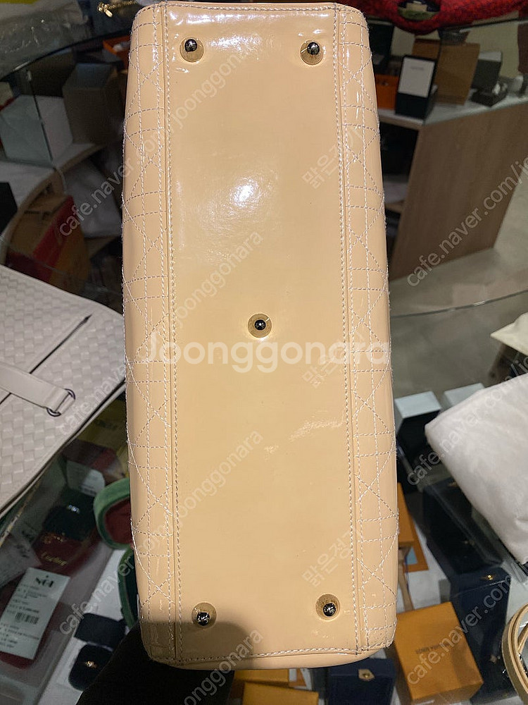 디올 레이디백 라지 판매해요--4