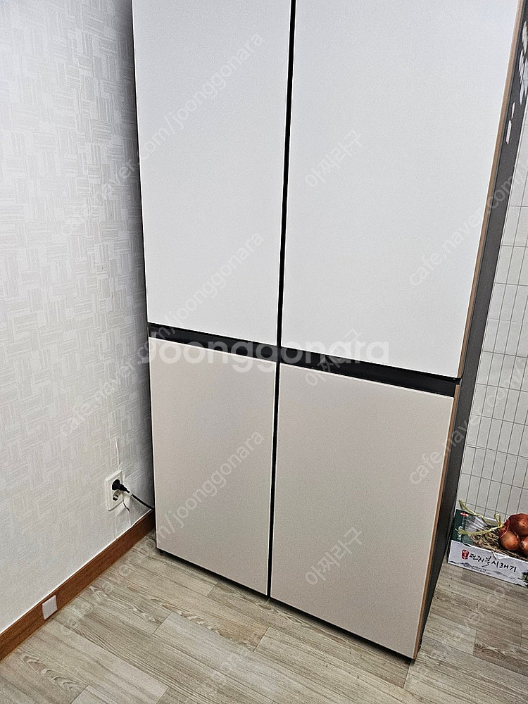 삼성비스포크 4도어 냉장고(정수기,아이스볼 포함)--0