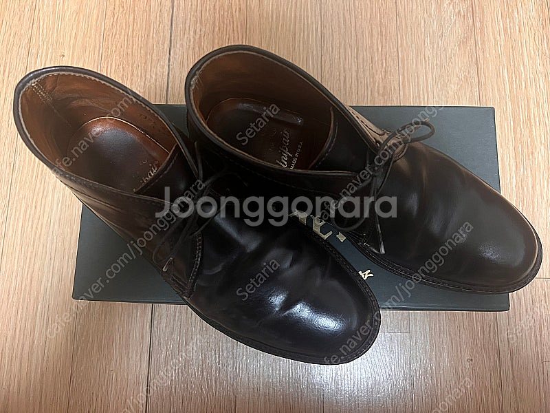 알든 1339 처카 부츠 버건디 US6.5D--0