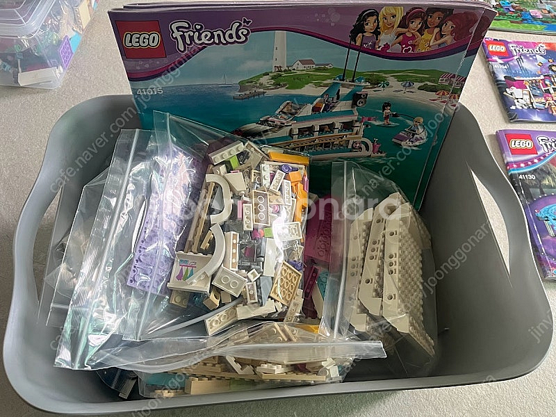 레고프렌즈 벌크 (그랜드호텔,신데렐라성,엘사성, 하트레이크,엠마의집 ,놀이동산 ,등대,호박마차,과일과게,뮤직버스,인...--4