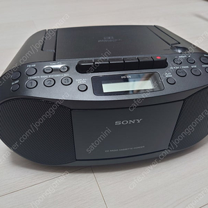 SONY CFD-S70 카세트, CD, 라디오 플레이어