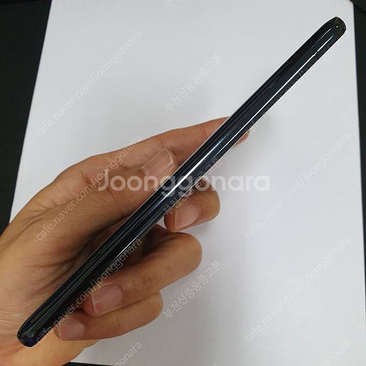 001127 갤럭시A90(A908) SK블랙128기가 ...--6