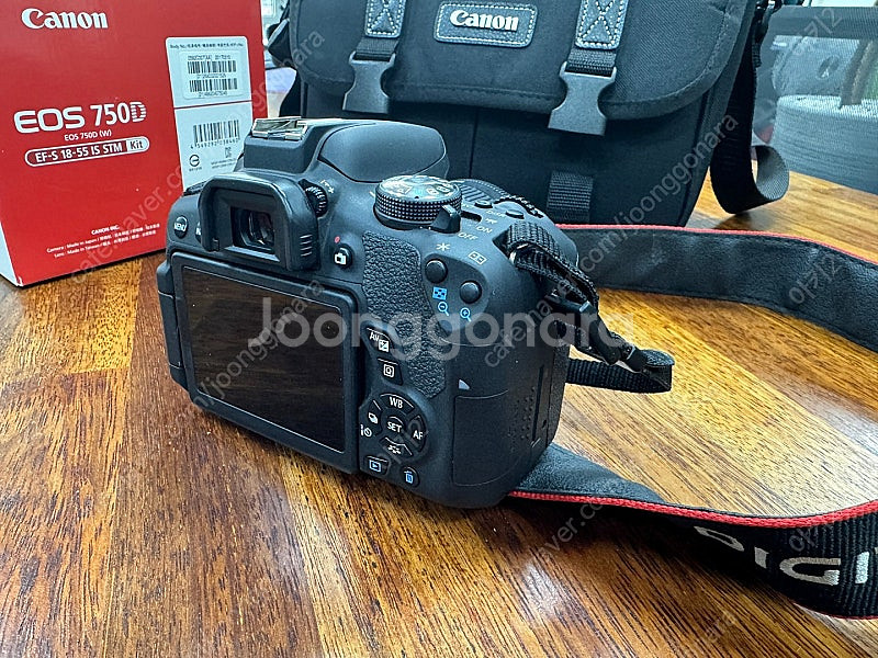 캐논 750d 18-55 번들렌즈킷--0