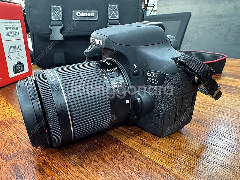 캐논 750d 18-55 번들렌즈킷--2
