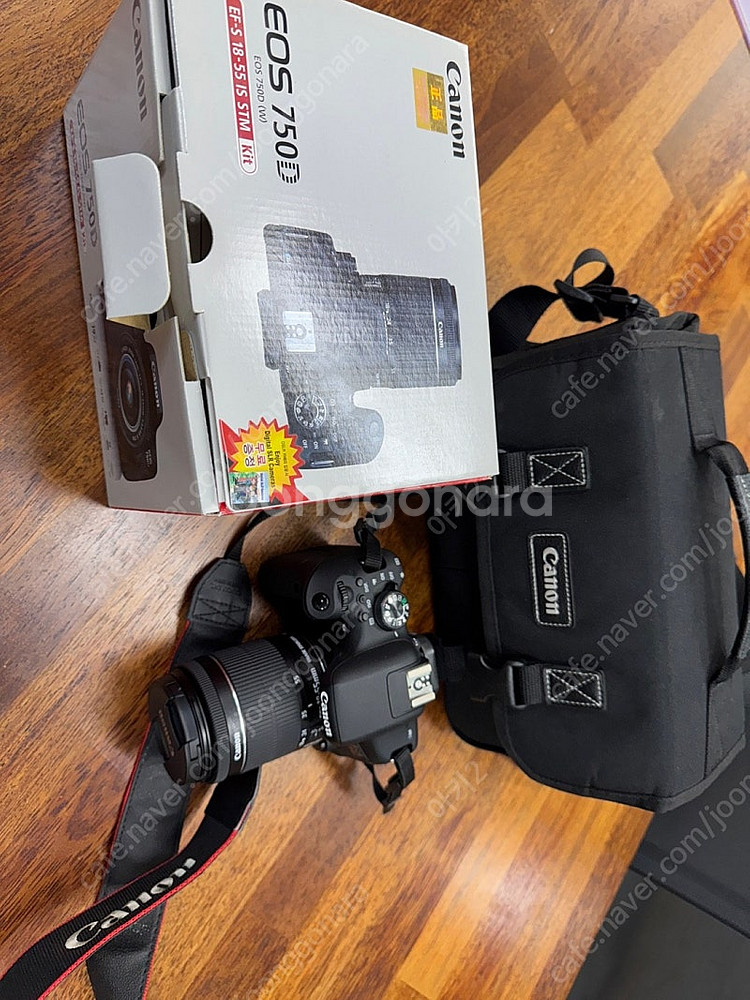 캐논 750d 18-55 번들렌즈킷--4