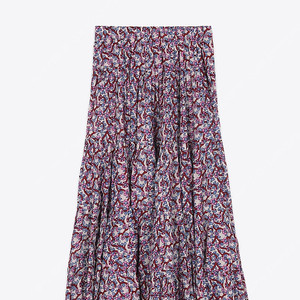 이자벨 마랑 엘파 스커트 치마 에크루 (Isabel Marant Etoile Elfa Long Printed Cotton Skirt Ecru) 36, 40