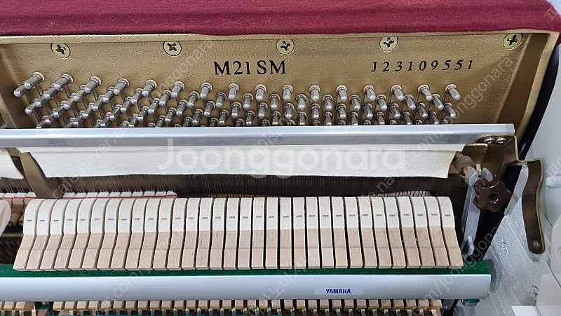 (판매)제니오싸일런트 야마하피아노 M21SM 크림화이트...--8