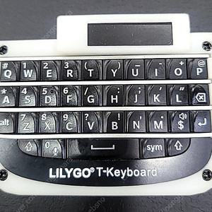 블랙베리 키보드(lilygo t key board)