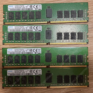 DDR4 ECC램 8G, 16G 동일주차 및 엔비디아 750OC 1G 판매 합니다.