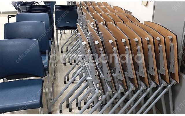 퍼시스 회의용 연수용 수강용 학원용 독서실 세미나실 1인용 테이블 책상 의자--5