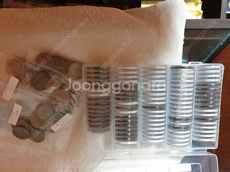 옛날동전100 원--1