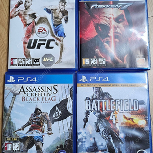 ps4 ufc 철권7 어쎄신크리드4 배틀 4