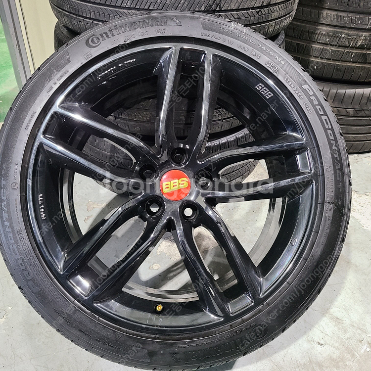 ♡ BBS SX 19인치 정품 블랙크롬 휠 타이어 팝니...--7
