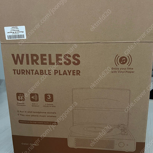 Wireless 턴테이블 플레이어스피커