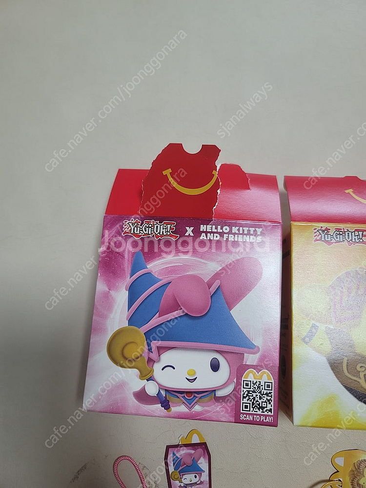 해피밀 유희왕 산리오 마이멜로디 폼폼푸린 쿠로미--4