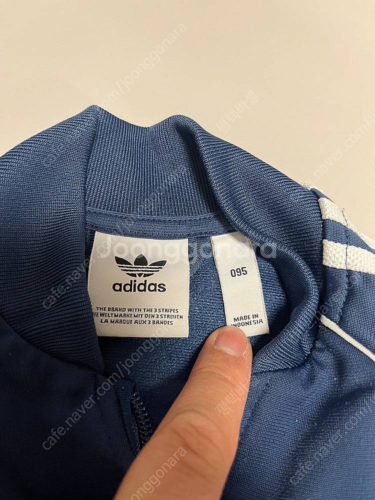 아디다스 키즈 슈퍼스타 트랙슈트 95사이즈--2