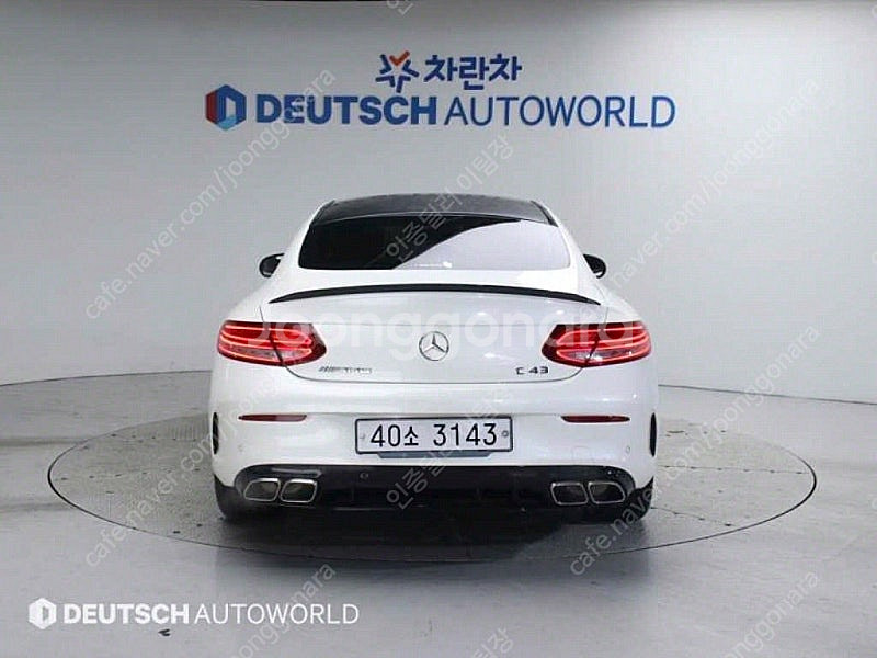 @18년식 C클래스(4세대) C43 AMG 4매틱 쿠페...--4