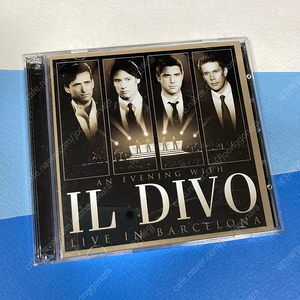 [중고음반/CD] 팝페라 일 디보 IL DIVO 라이브앨범 An Evening With Il Divo: Live in Barcelona (CD+DVD)