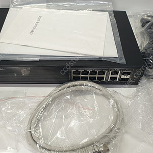 기가비트 8포트 허브 GIGABIT PoE SWITCH HUB-10001