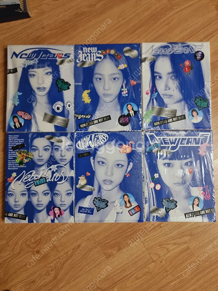 뉴진스 블루북 단체 미개봉 앨범--0