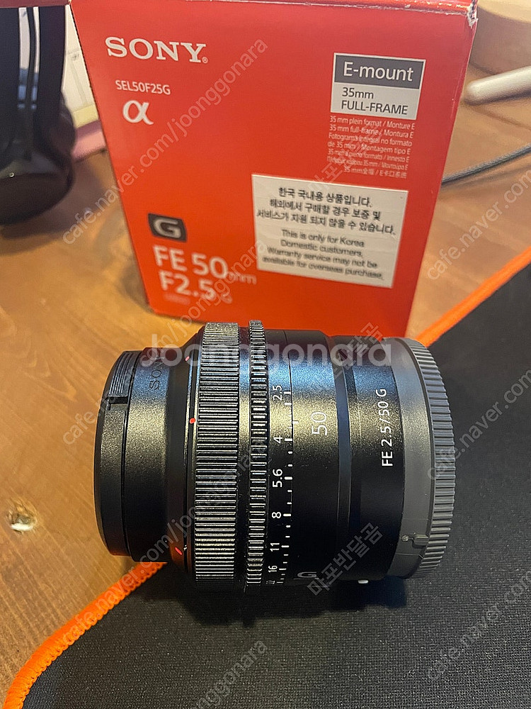 소니sony 50mm 2.5 g렌즈--0