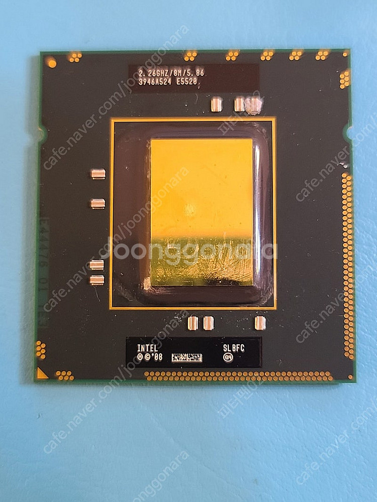 제온 CPU 팝니다. E5520 2.26GHZ--0