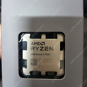 AMD 라이젠5-5세대 7500F (라파엘) (멀티팩(정품)) 미개봉품 판매합니다~