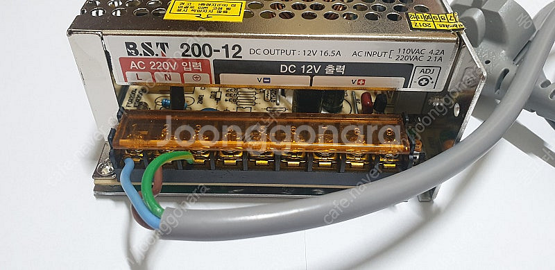조명기구용 컨버터. 220v, 12v 출력--1