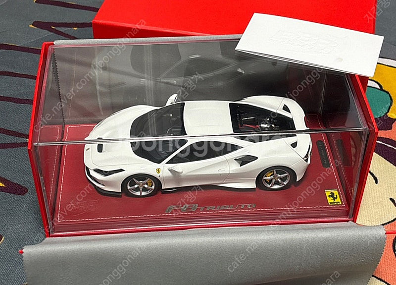 1:18 BBR페라리 F8 화이트 (레진) / 다이캐스...--5