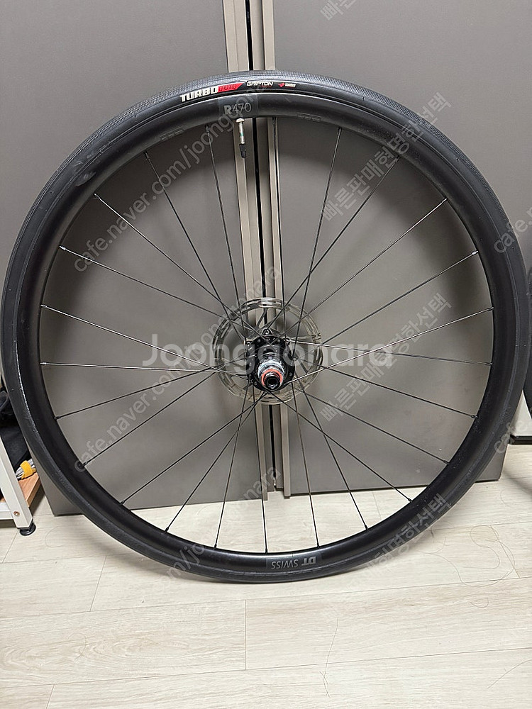 디티 r470 알루 디스크 휠셋 로라용 타튜 로터 포함--4