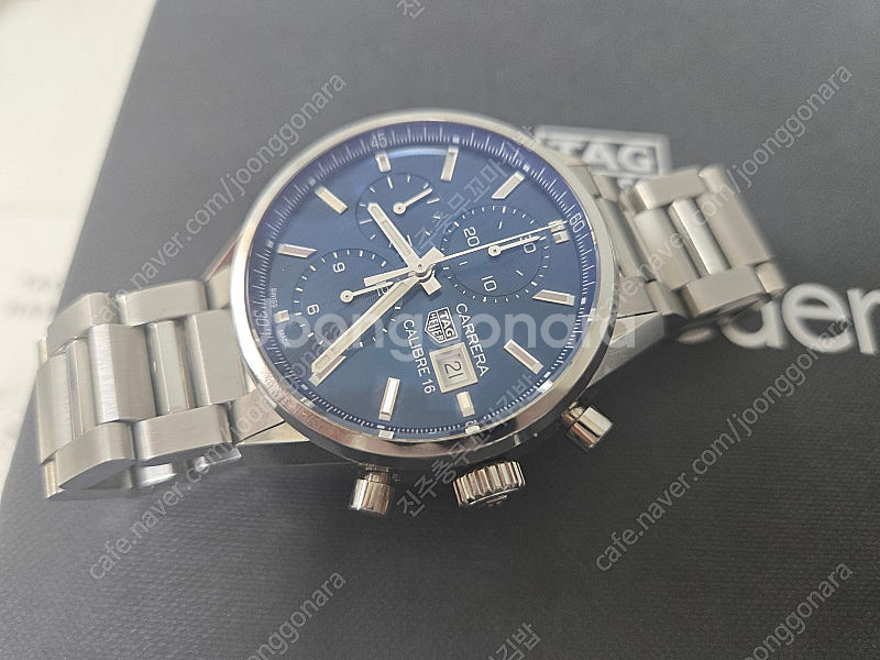 태그호이어 까레라 칼리버16청판 41mm--1
