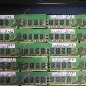 삼성전자 DDR4-2133 8기가 10개 일괄 택포로 팝니다.