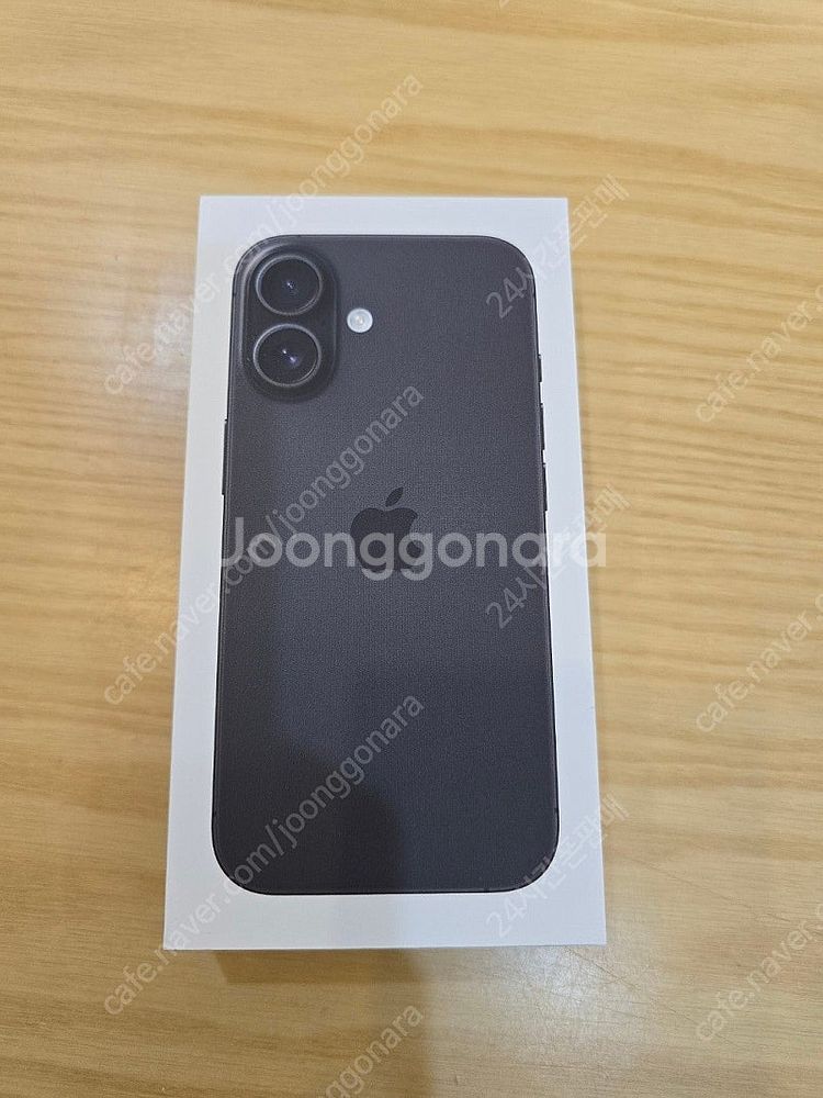 아이폰16블랙128gb 자급제미개봉판매합니다--0