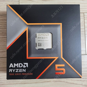 AMD 라이젠5 9600X 대리점정품(미개봉)