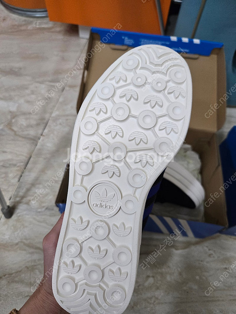 아디다스가젤블랙235 캠퍼스블루235--2