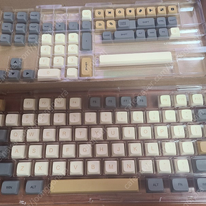 XDA PBT 모카키캡 & 체리 ABS 일루전 키캡