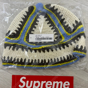 슈프림 크로쉐 엣지 벨 햇 Supreme Crochet Edge Bell Hat Natural - 23SS