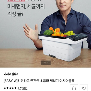 이지더블유(Easy W) 초음파 세척기