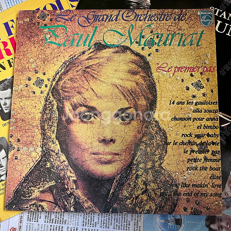 (가격내림) 폴 모리아 테너 바리톤 오케스트라 피아노 클래식 엘피 lp 바이닐 팝니다--0