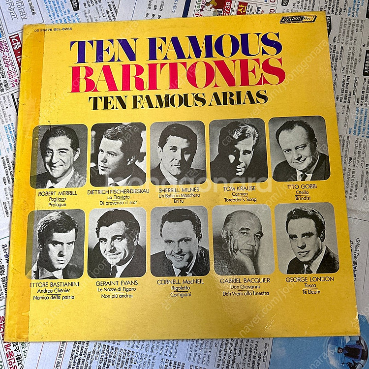 (가격내림) 폴 모리아 테너 바리톤 오케스트라 피아노 클래식 엘피 lp 바이닐 팝니다--2