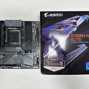 GIGABYTE B760M AORUS ELITE 팝니다(택포)