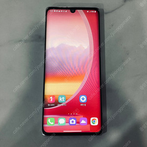 LG G9 벨벳 화이트 128기가 무잔상! 깔끔! 10만원 판매합니다