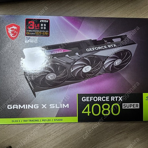 MSI RTX 4080 SUPER GAMING X SLIM 16GB