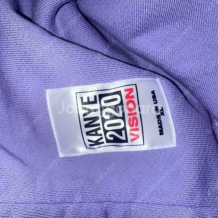 칸예 대선 후드티 xl 2회착--1