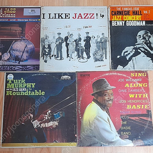 LP 카페 인테리어용,감상용으로 쓰면 좋을, 음반 커버 보기 좋은 수입 JAZZ 째즈 원반 10장